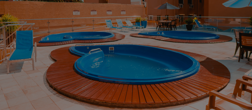 Área de Lazer Bogari Hotel em Foz do Iguaçu