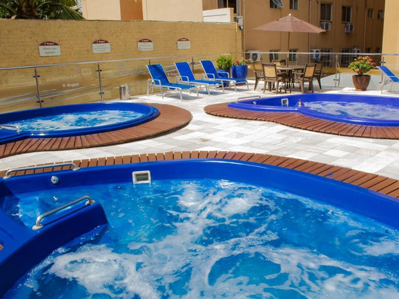 Hotel com jacuzzi em Foz do Iguaçu