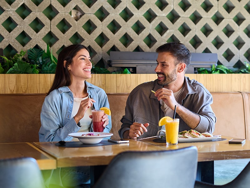 Hotel próximo aos restaurantes de Foz do Iguaçu