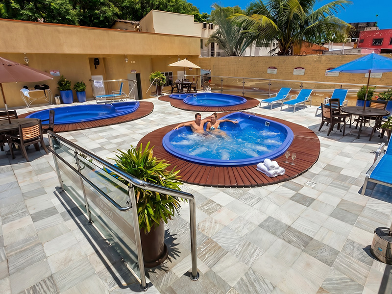 Hotel em Foz com jacuzzi