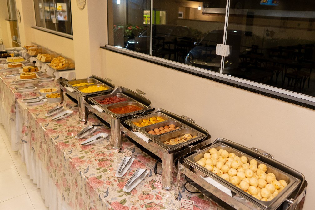 buffet café da manhã em Foz